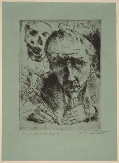 Death and the Artist (Tod und Künstler)