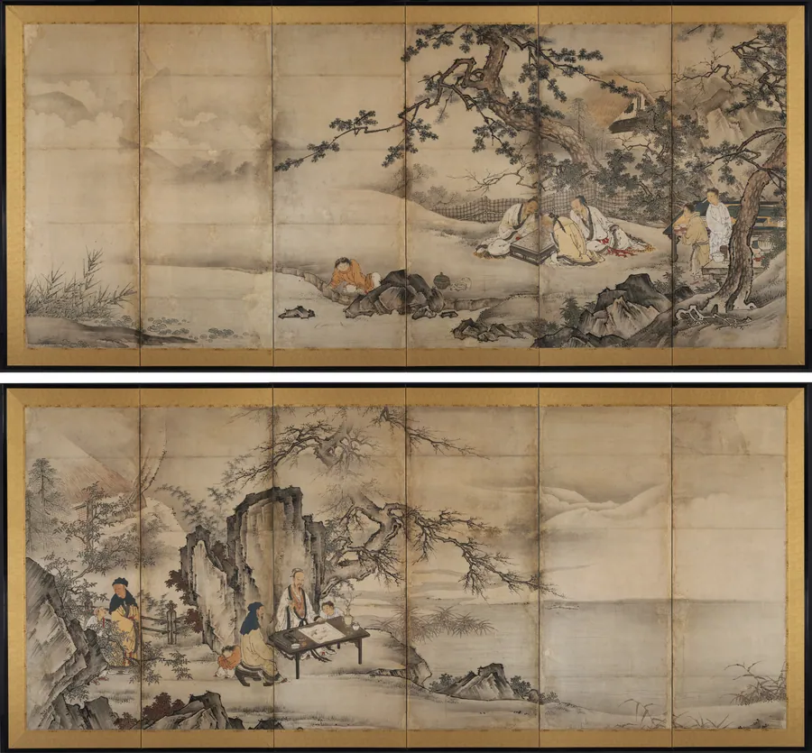 The Four Accomplishments by Kano Shōei