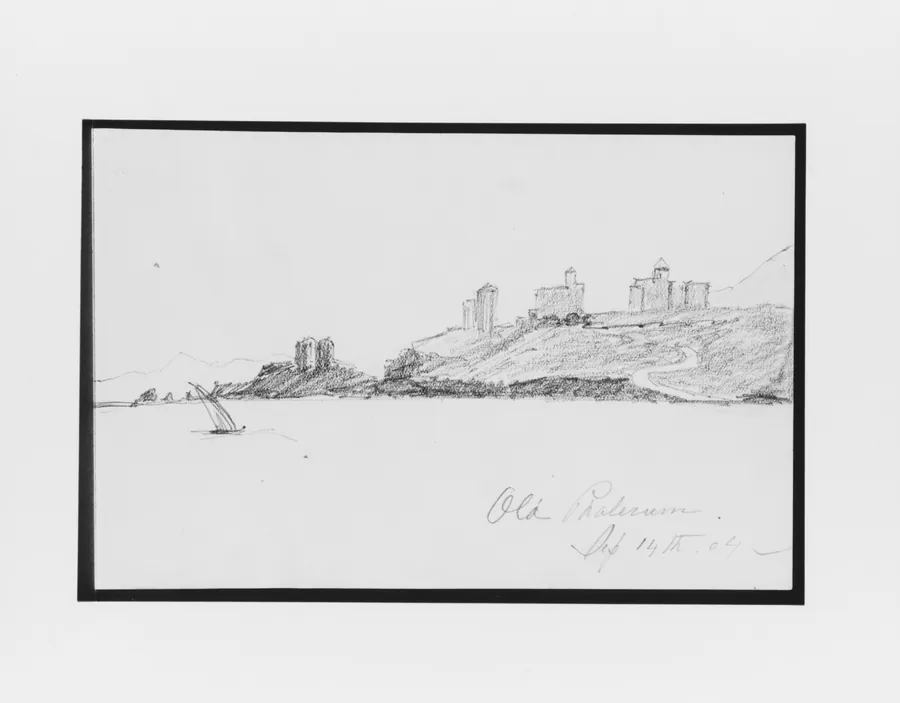 Old Phalerum (from Sketchbook) by Mary Newbold Sargent