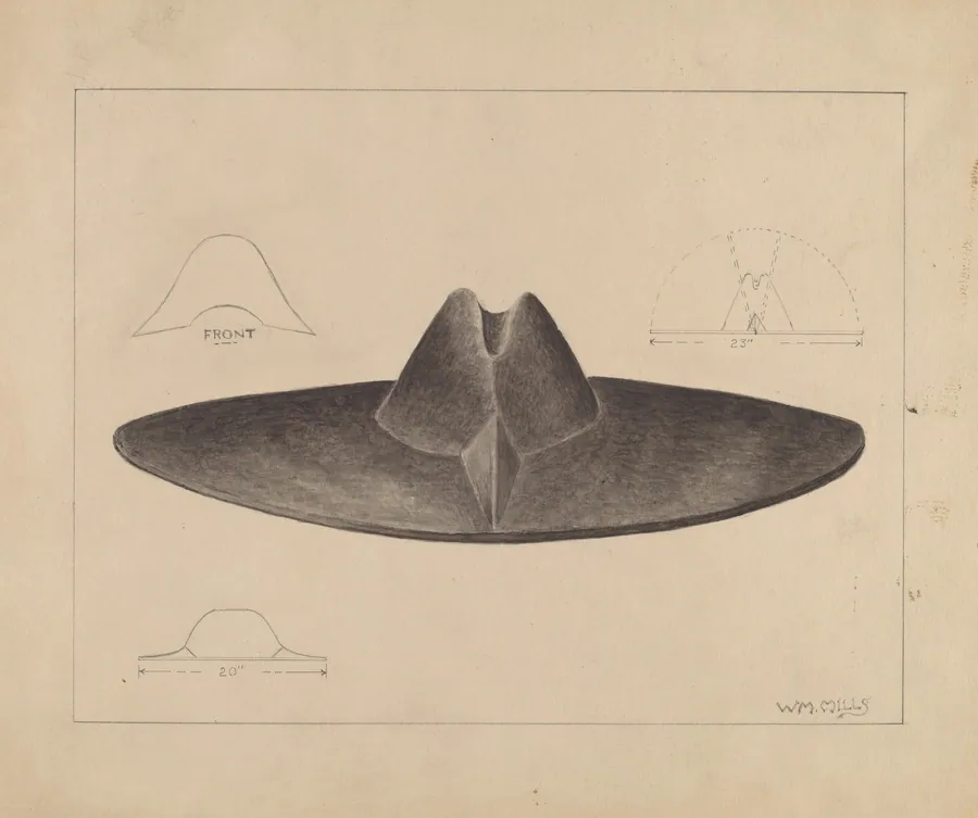 Man's Hat by William Mills