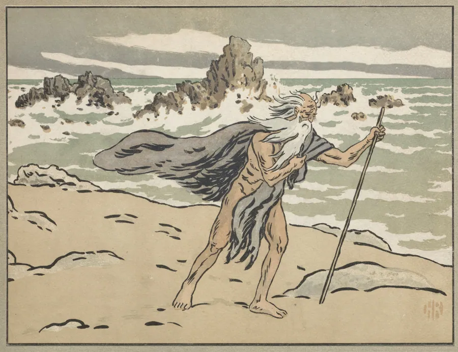 The Wandering Jew: Cover by Henri Rivière