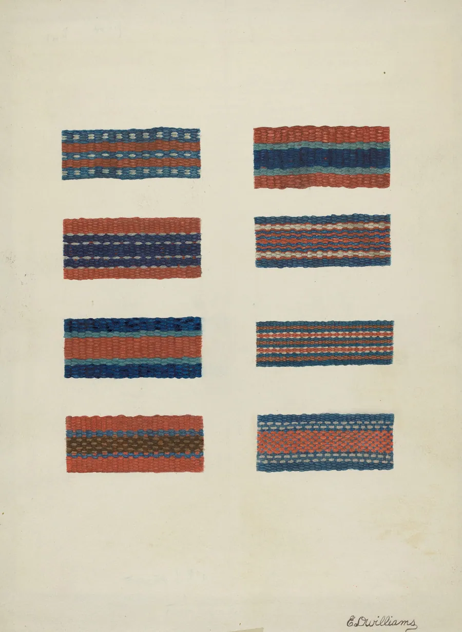 Shaker Wool Braids by Edward D. Williams