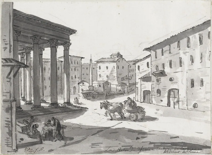 The Pantheon by Jacques-Louis David