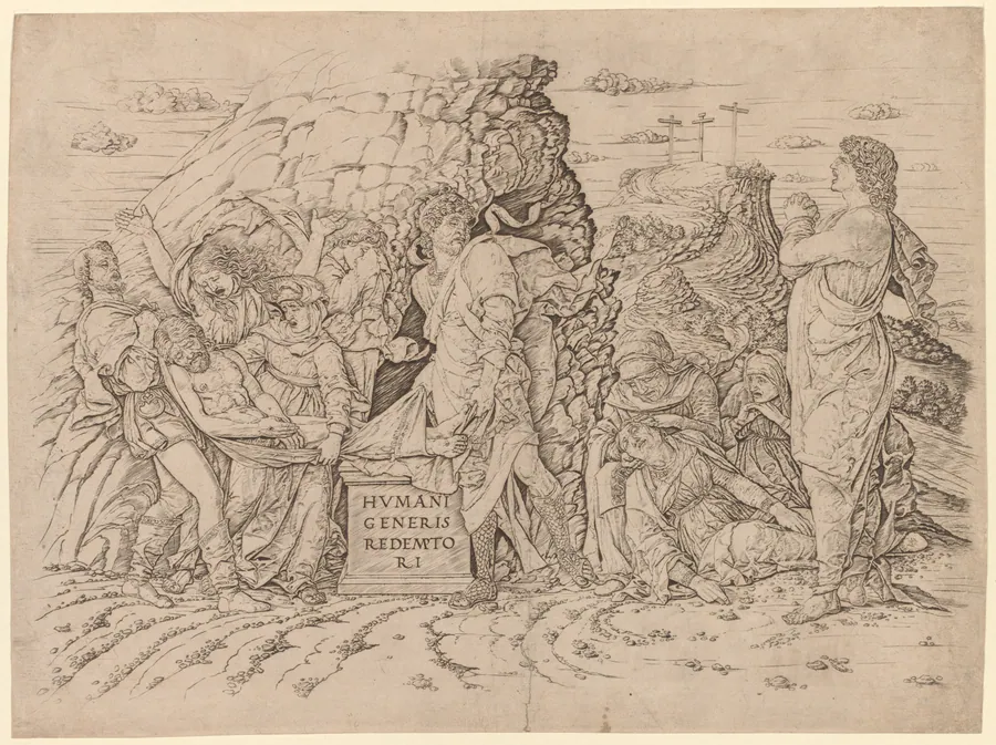 The Entombment by Andrea Mantegna
