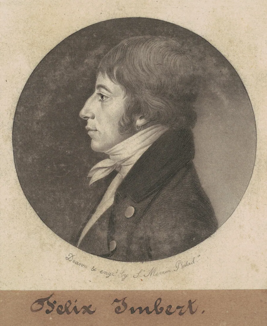 Felix Imbert by Charles B. J. Févret de Saint-Mémin