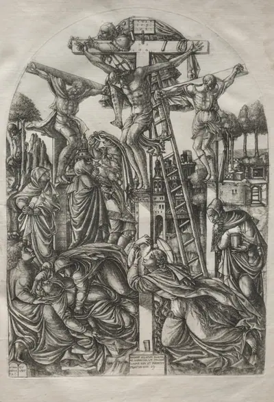 Christ on the Cross Between the Two Thieves