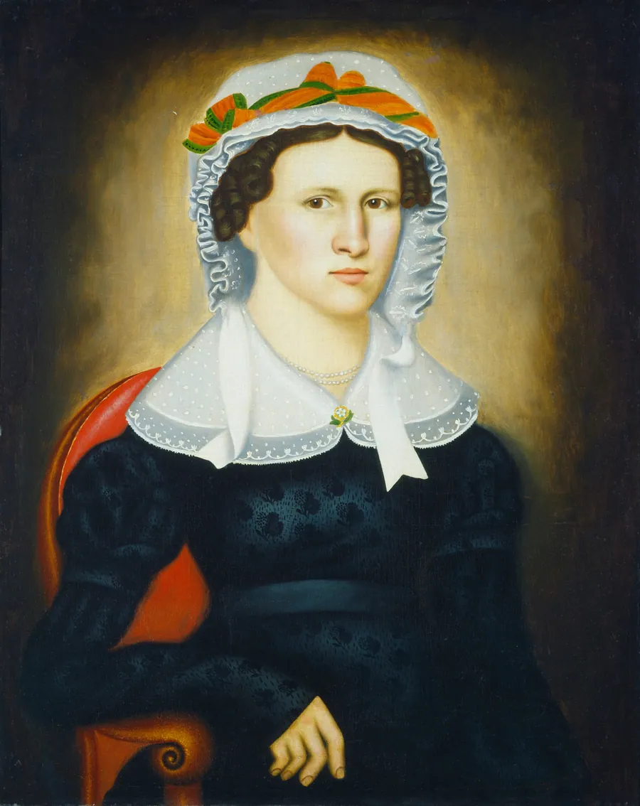 Wife of Man with Vial by Erastus Salisbury Field