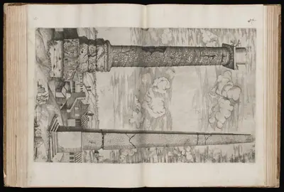 The Column of Marcus Aurelius with an Obelisk