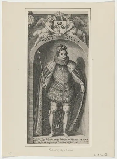 Frederick V, King of Bohemia, Standing in a Niche