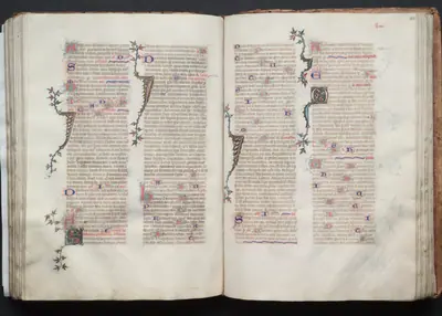 The Gotha Missal: Fol. 106r, Text