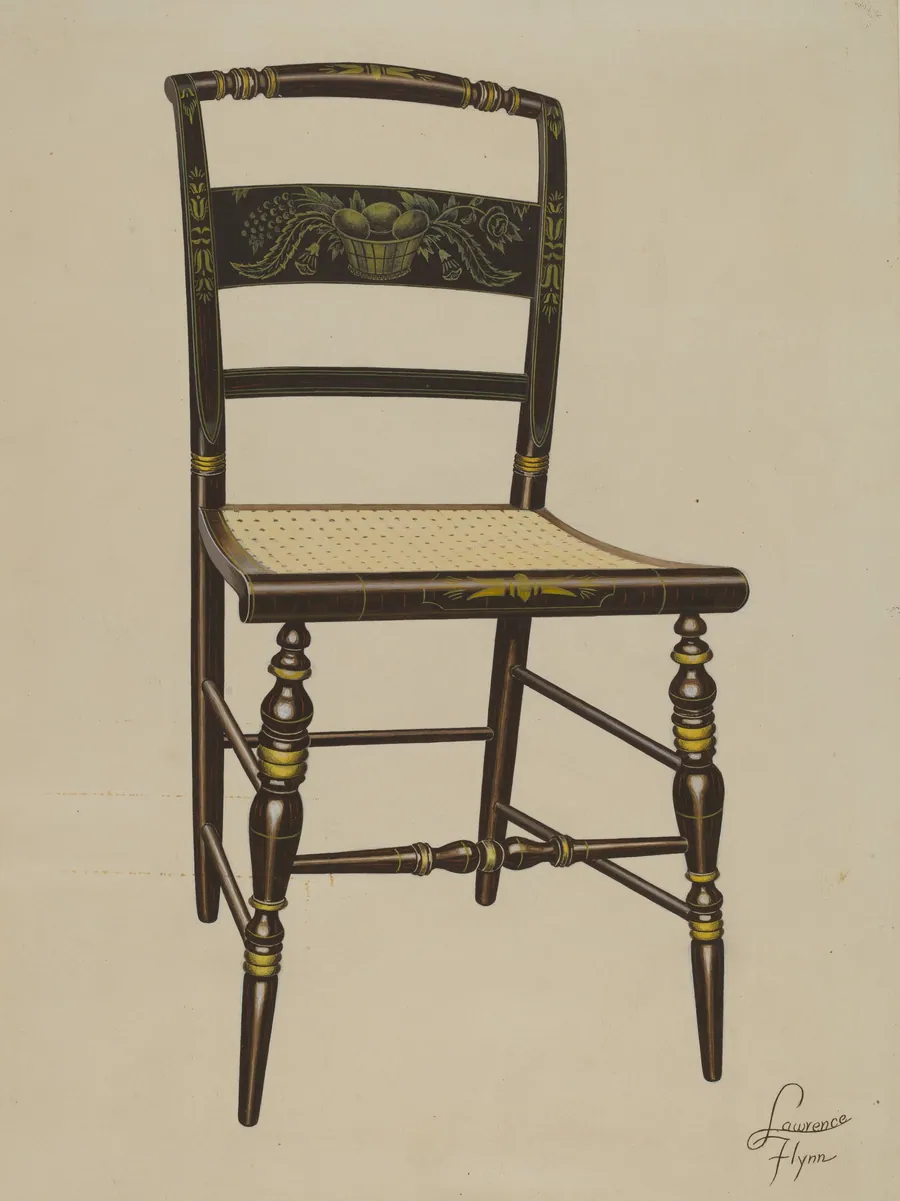 Hitchcock chair by Lawrence Flynn