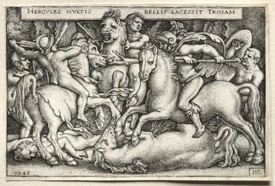 The Labors of Hercules: Hercules Conquering Troy
