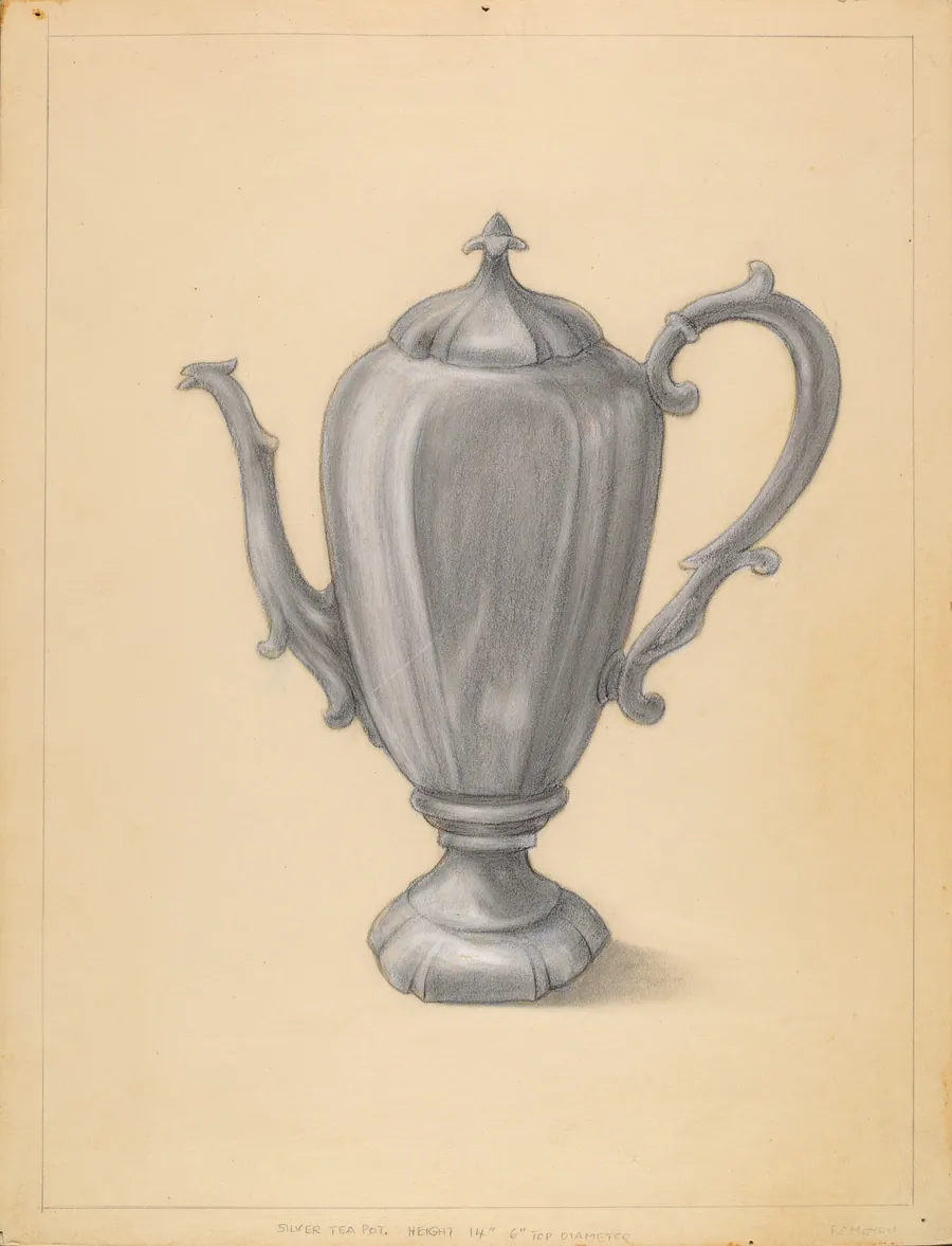 Teapot by Franklin C. Moyan