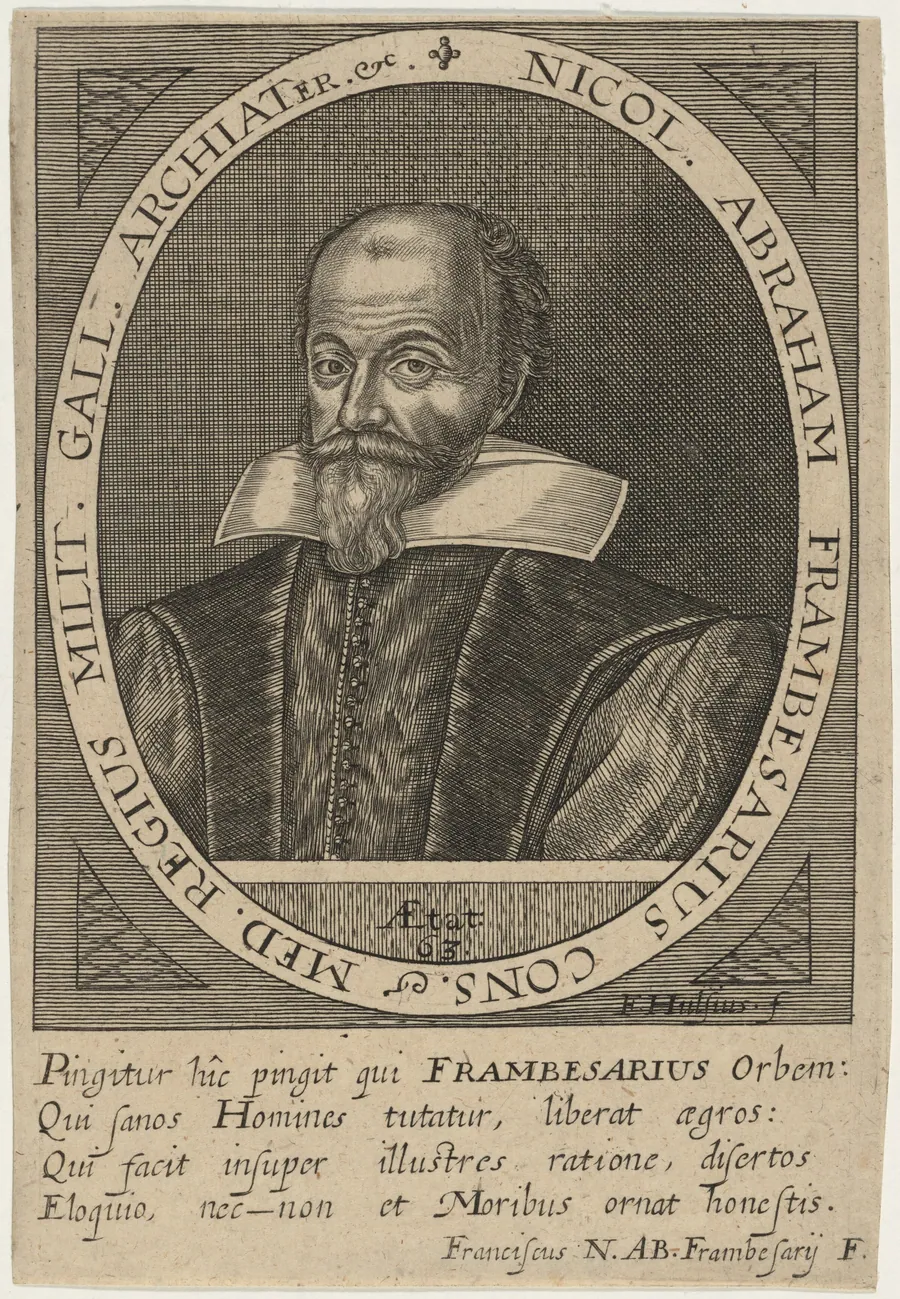 Nicolas Abraham de la Framboisiere by Frederik van Hulsen