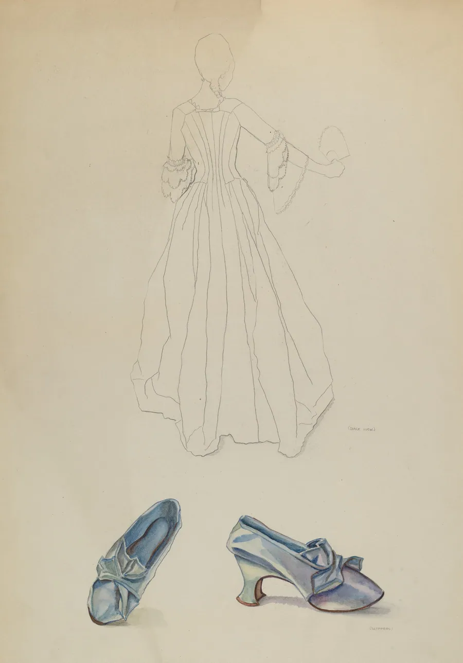 Gown and Slipper by Gwyneth King