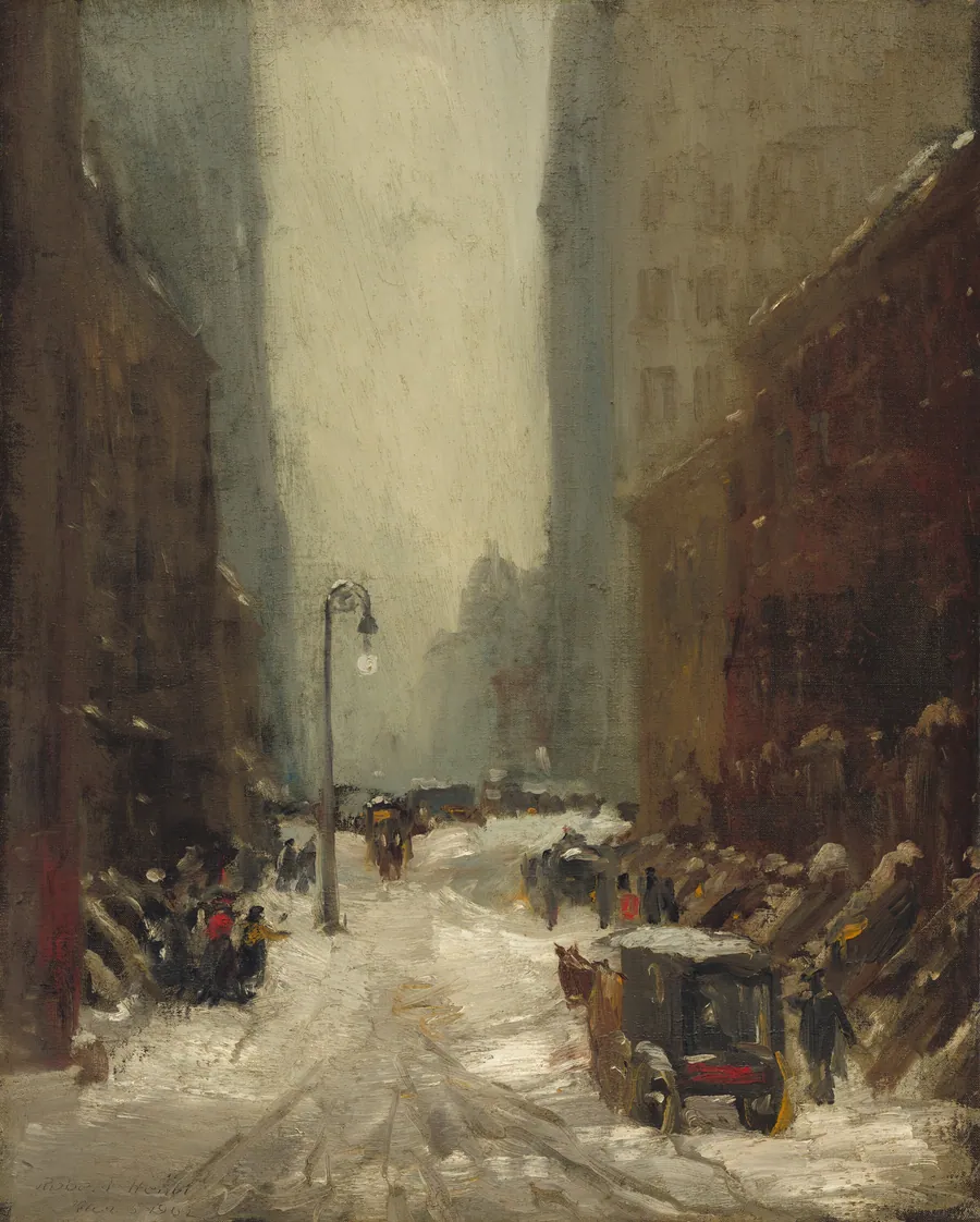 Snow in New York by Robert Henri