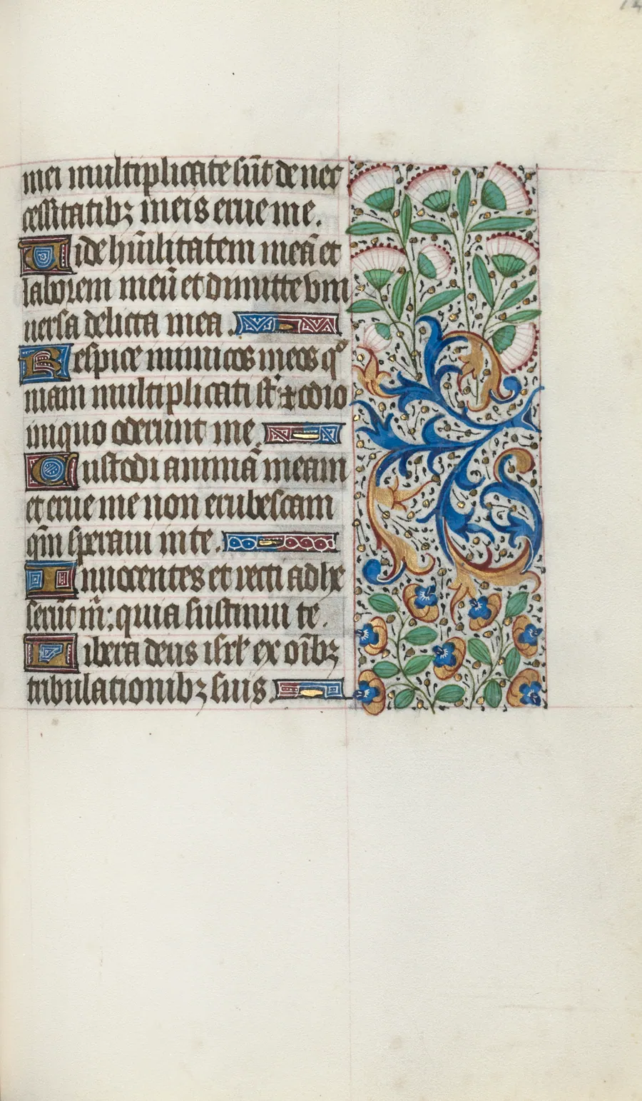 Book of Hours (Use of Rouen): fol. 120r by Master of the Geneva Latini
