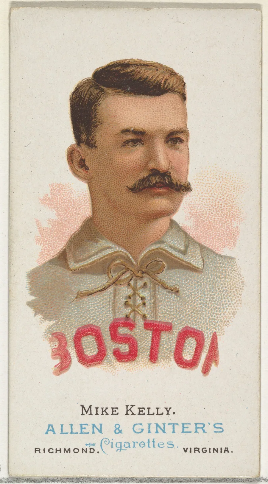 Mike "King" Kelly, Baseball Player, from World's Champions, Series 1 (N28) for Allen & Ginter Cigarettes by Lindner, Eddy & Claus