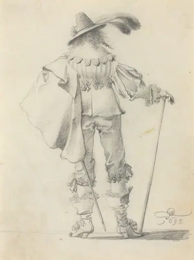 Gentleman Seen from Behind