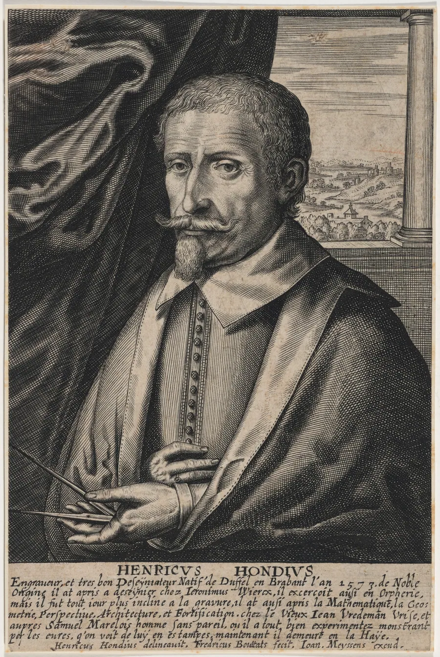 Hendrik Hondius by Frederick Bouttats II