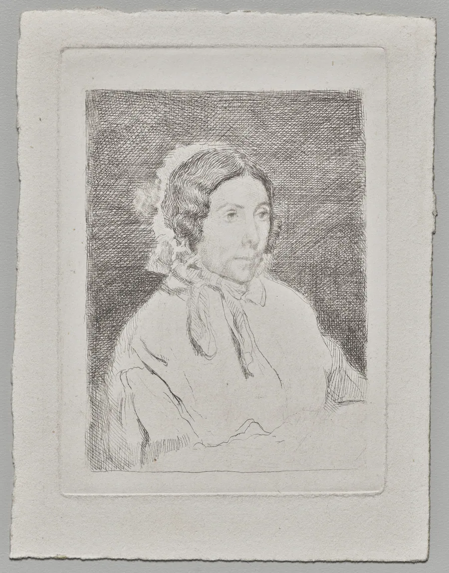 Woman in a Ruffled Cap by Edgar Degas