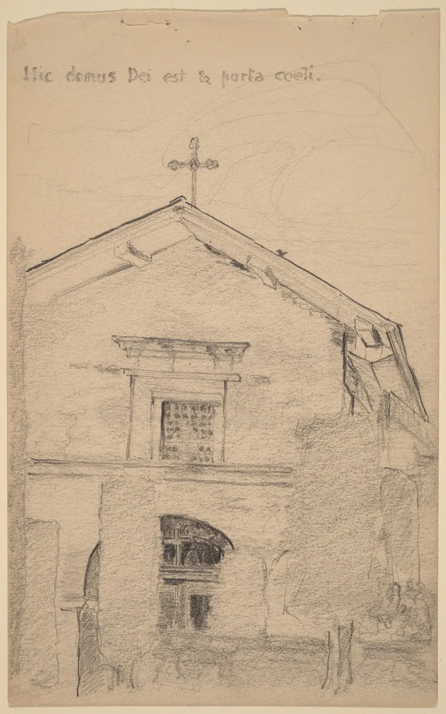 Mission Dolores, San Francisco by Arthur B. Davies