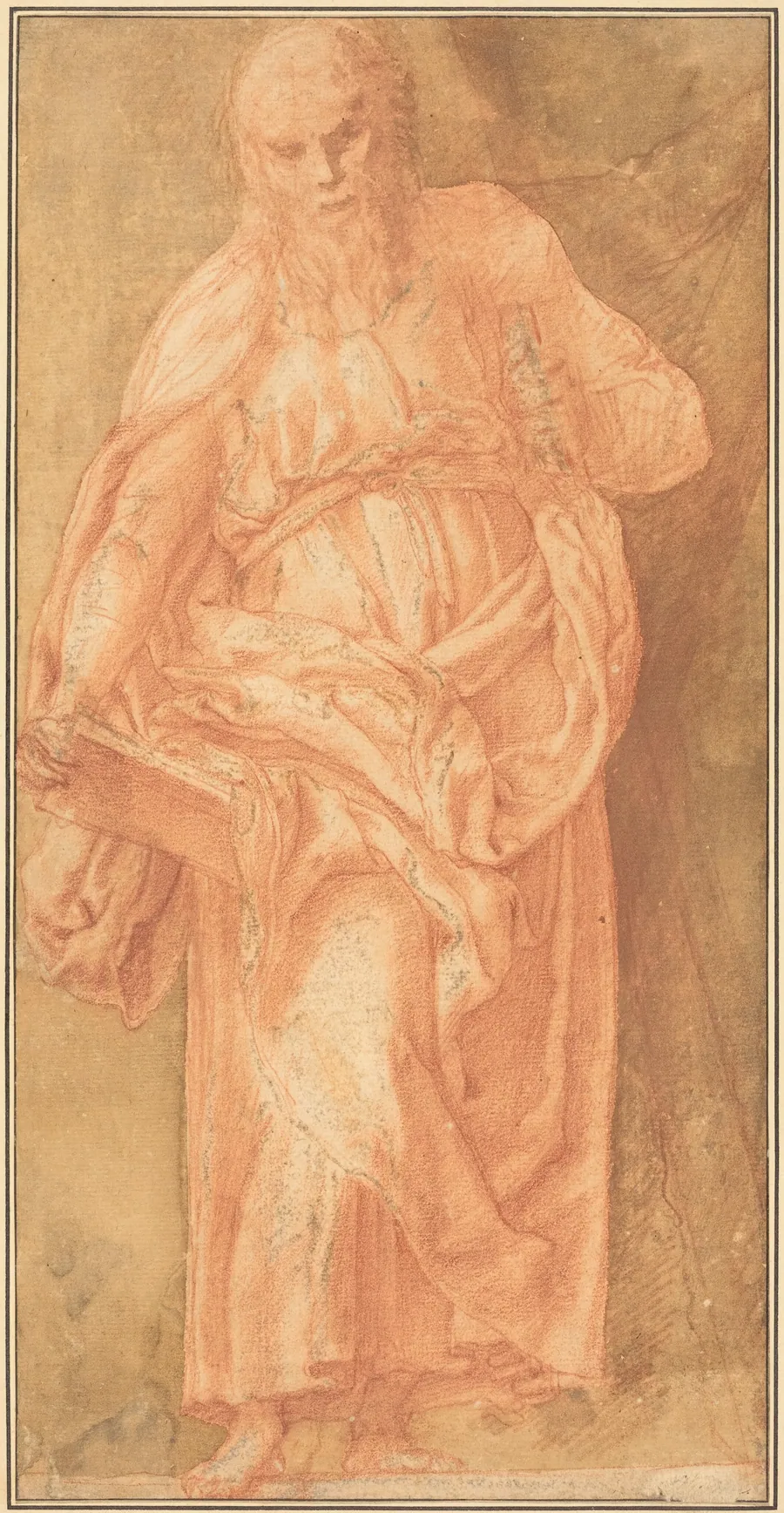 Saint Andrew by Girolamo Muziano