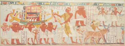 Nakhtamun's Funeral Procession, Tomb of Nakhtamun
