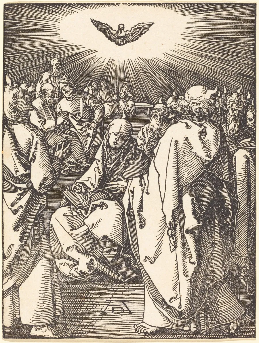 Pentecost by Albrecht Dürer
