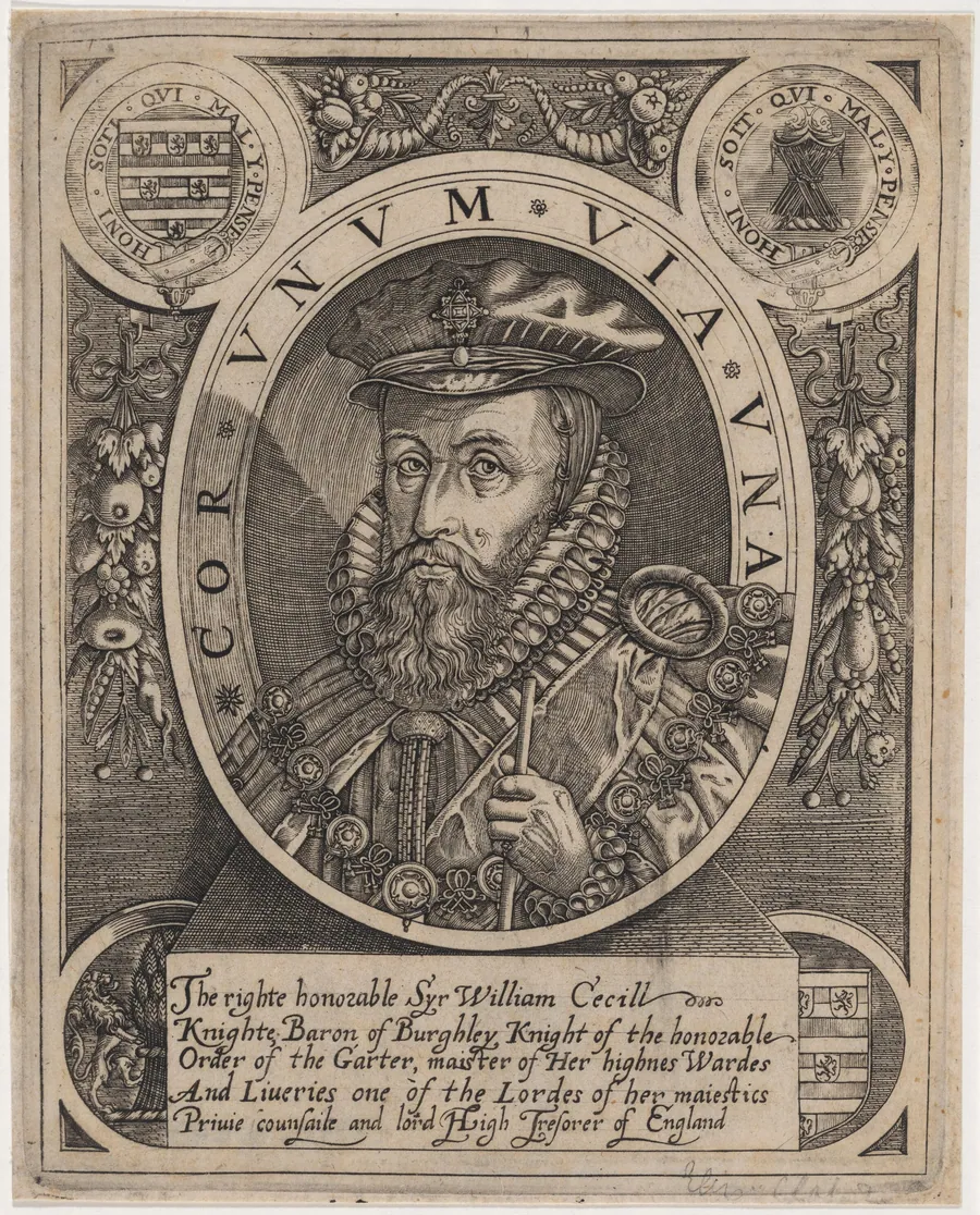 William Cecil, First Baron Burghley by William Rogers
