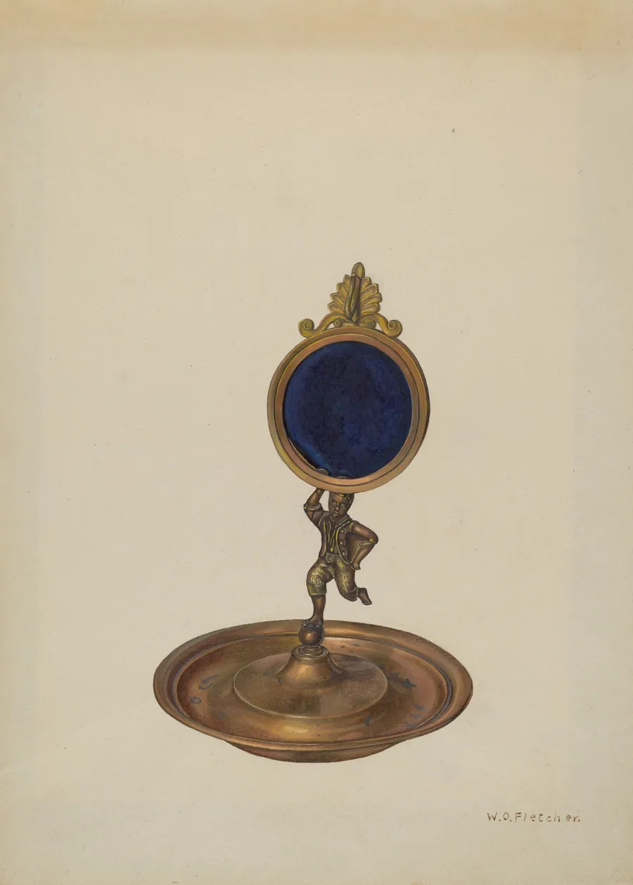 Pickaninny Watch Stand by William O. Fletcher