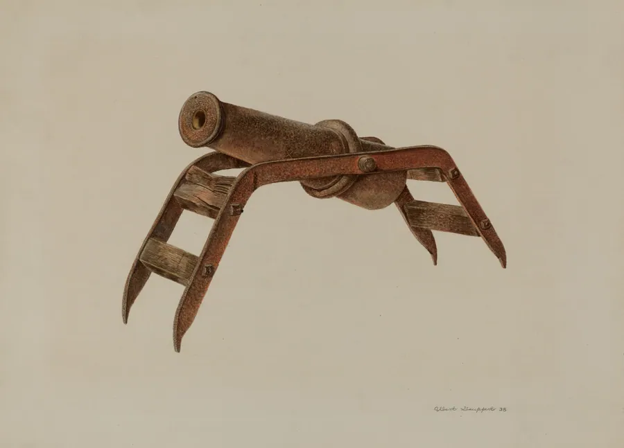 Toy Cannon by Albert Geuppert