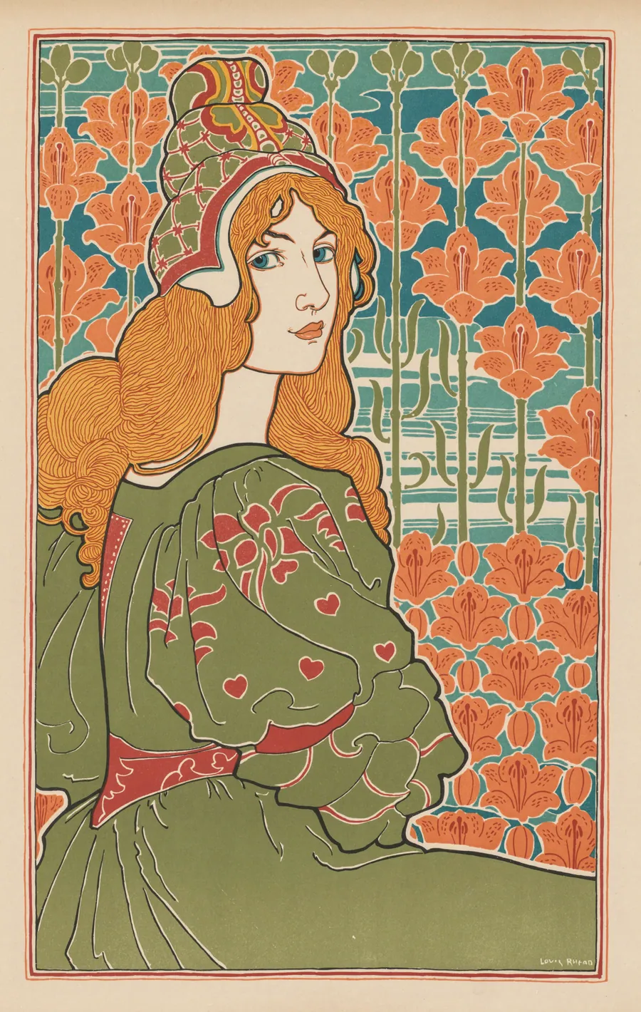L'Estampe Moderne: Jane by Louis Rhead