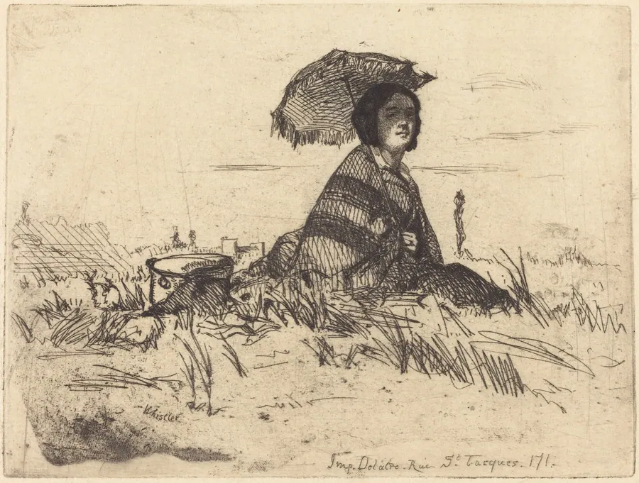 En Plein Soleil by James McNeill Whistler