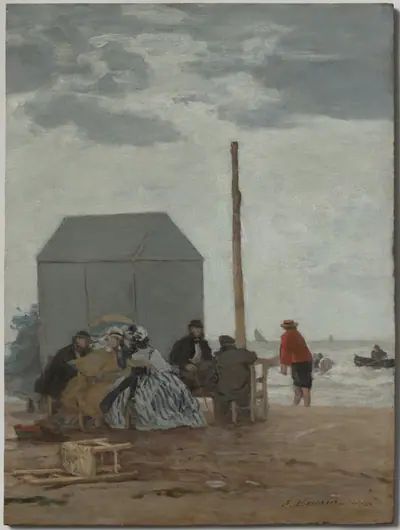 The Beach at Deauville