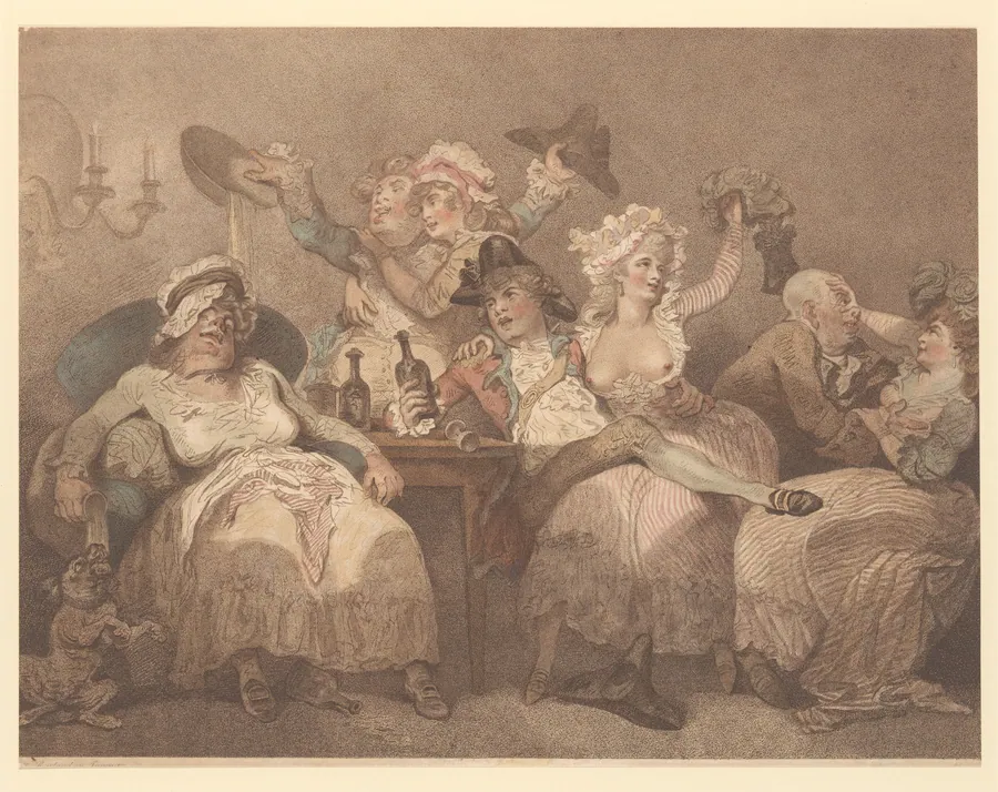A Sketch from Nature by Thomas Rowlandson
