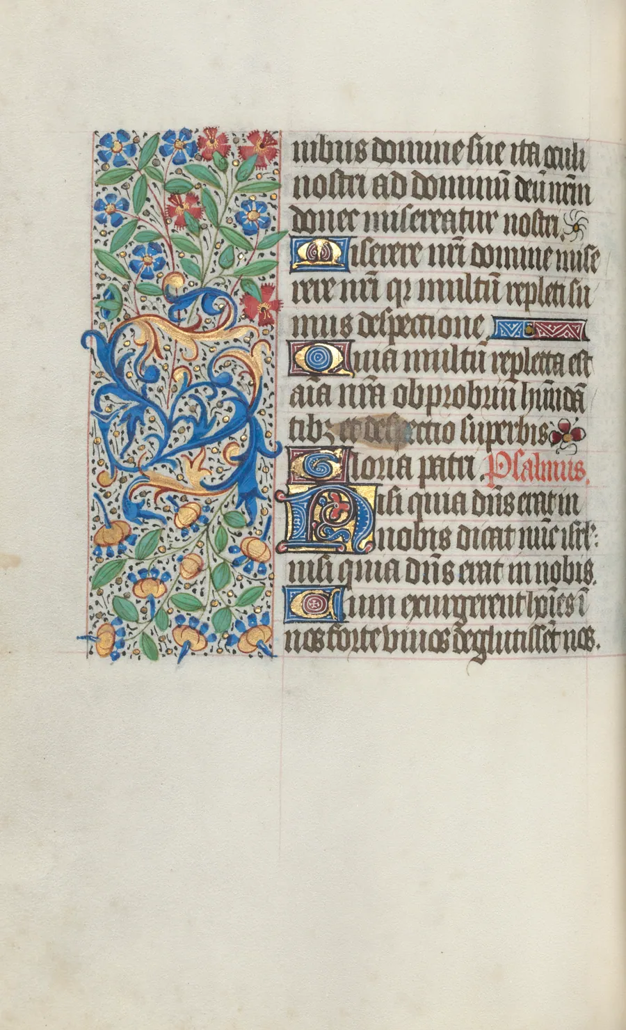Book of Hours (Use of Rouen): fol. 70v by Master of the Geneva Latini