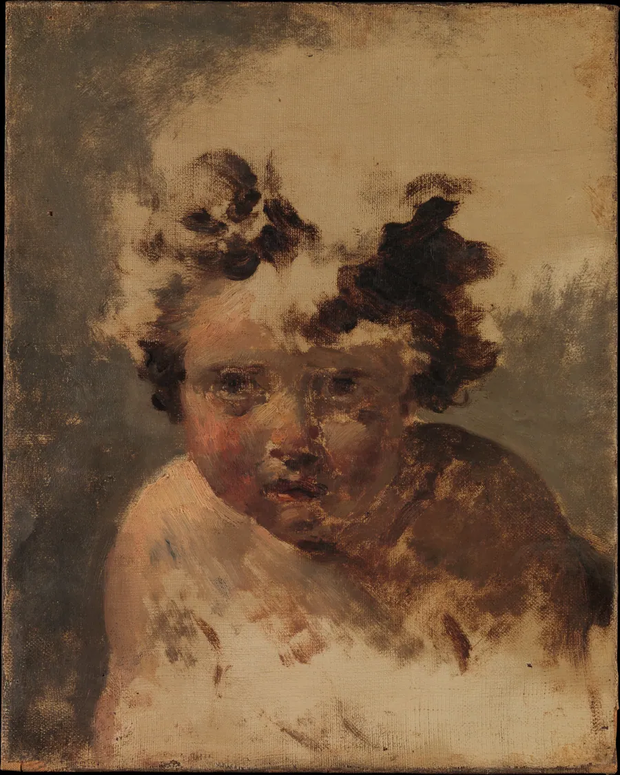 Head of a Child by Jacques Louis David