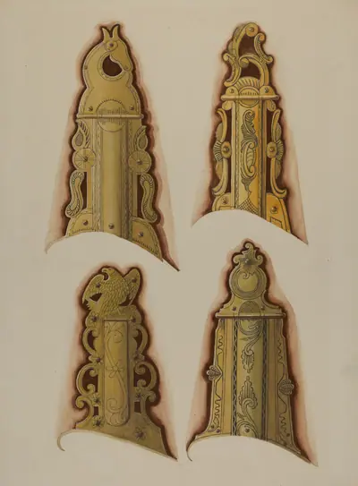 Patch Boxes of Kentucky Rifles