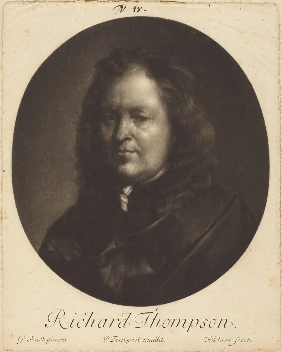 Richard Tompson by Francis Place
