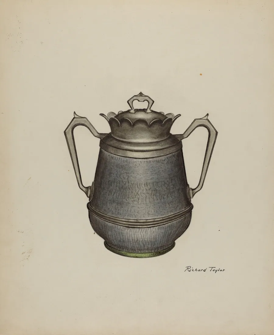 Enamel Pitcher by Richard Taylor