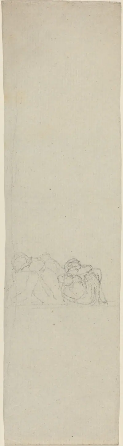 Two Huddled Figures