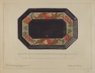 Toleware Tray