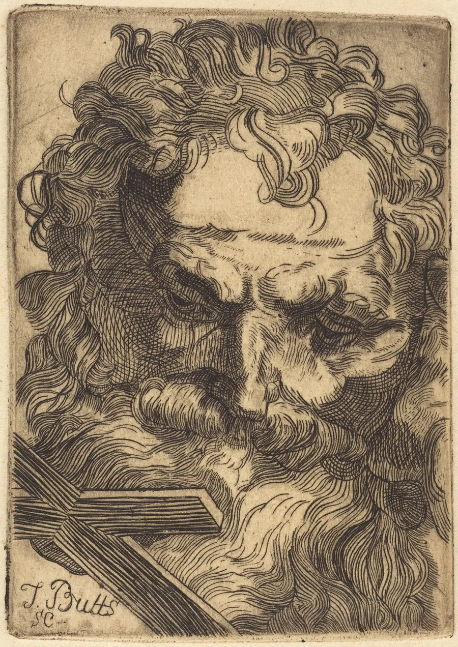 Head of Saint John the Baptist by Thomas Butts, Jr.