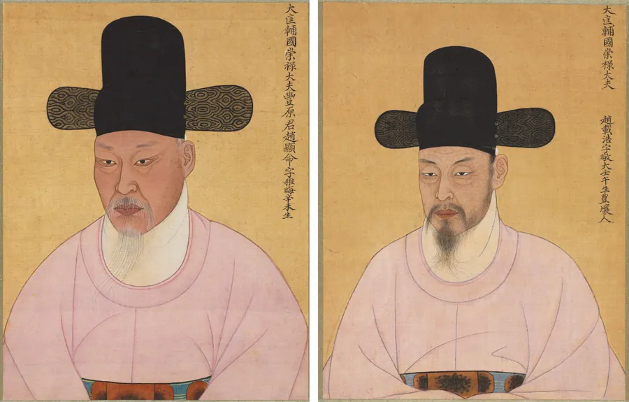 Portraits of Cho Hyun-myeong and Cho Jae-ho