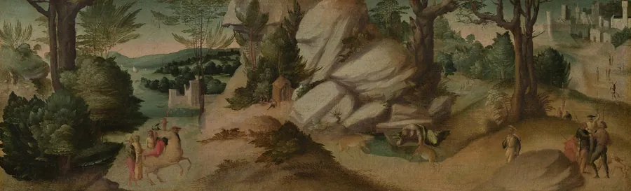 Scenes from a Legend by Giovanni Larciani (Master of the Kress Landscapes)