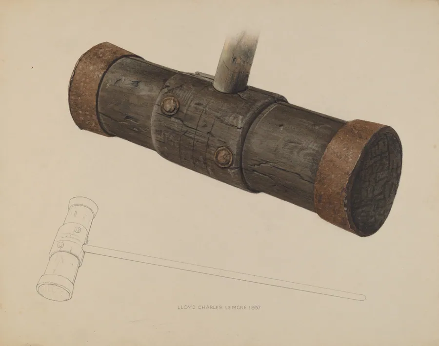Caulking Hammer by Lloyd Charles Lemcke