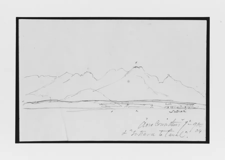 Entrance to Canal (from Sketchbook) by Mary Newbold Sargent
