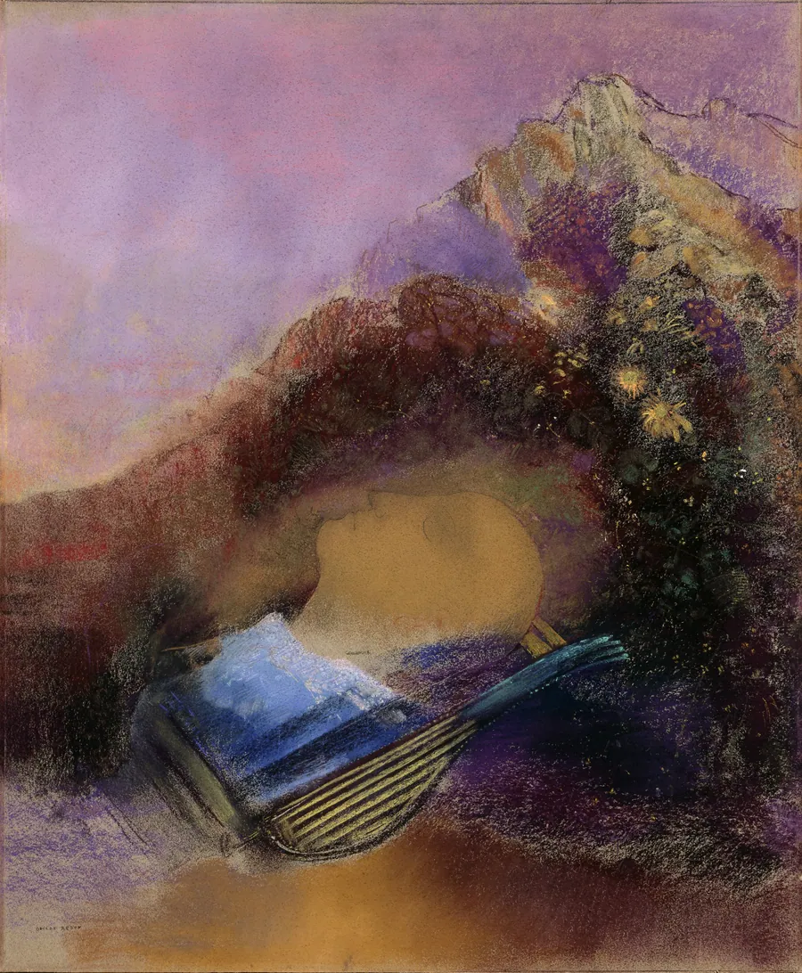 Orpheus by Odilon Redon