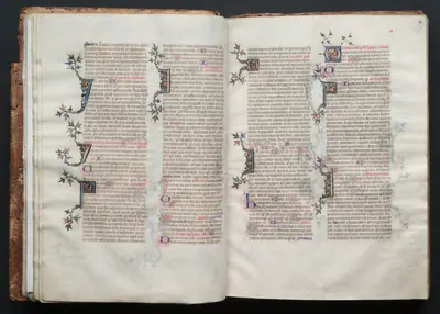 The Gotha Missal: Fol. 18v, Text
